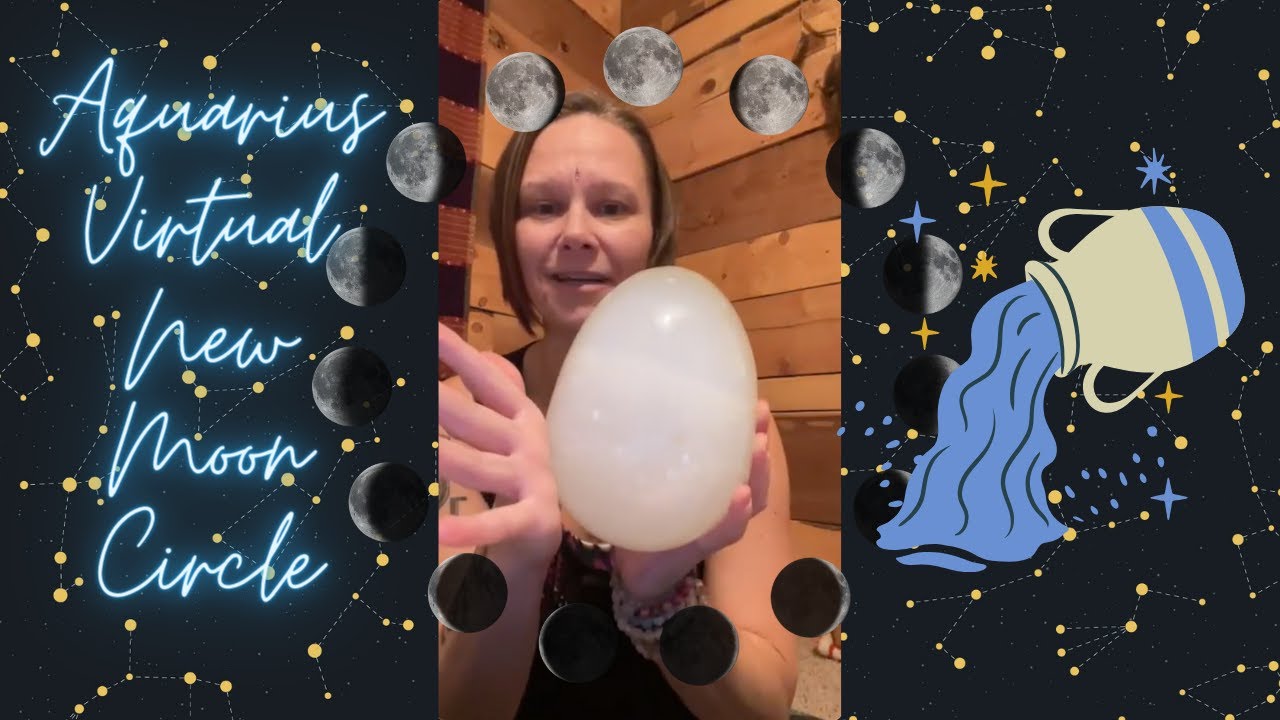 Four elemental symbols with moon phases showing how moon signs influence 2024 New Year resolutions and goal setting