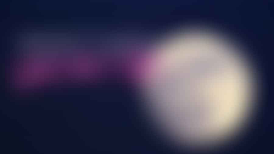 Glowing moon, symbolizing the Libra moons emotional journey