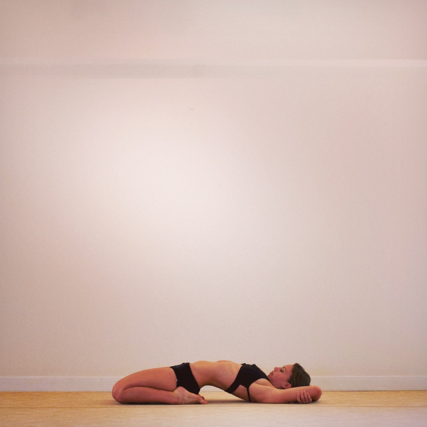 Reclining Hero Pose Yoga