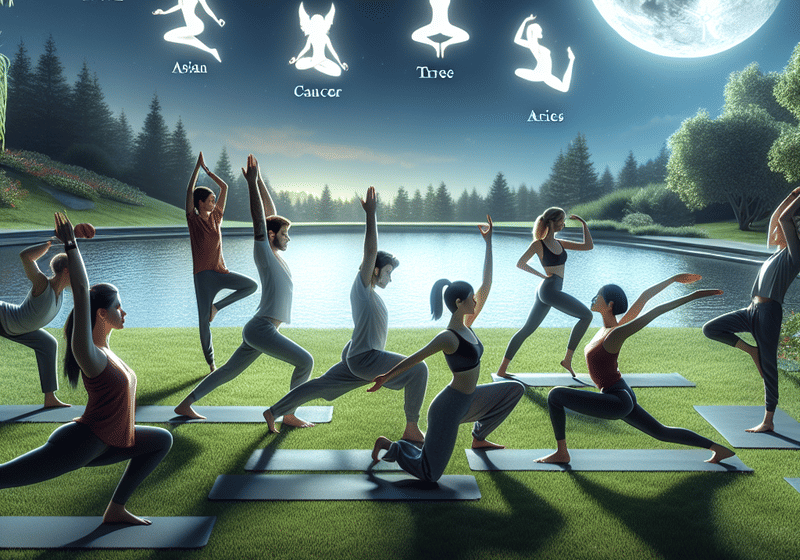 Aligning with the Full Moon: Tailored Yoga Sequences for Each Lunar Sign