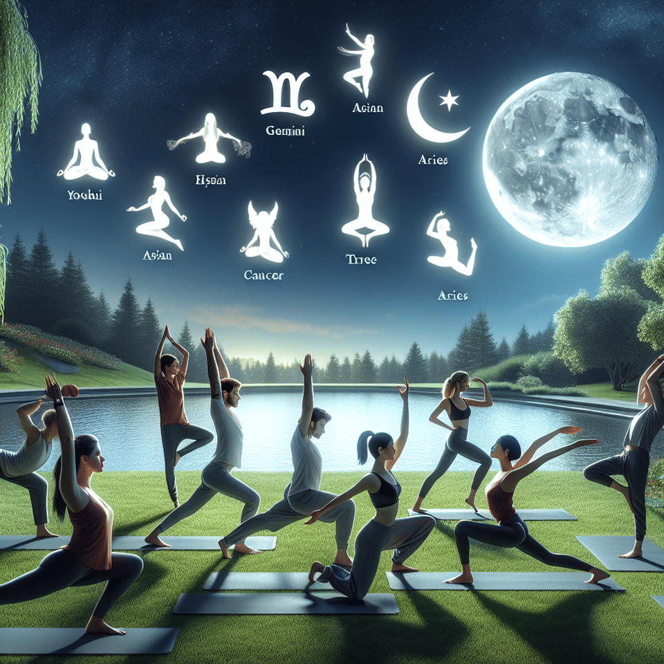 Aligning with the Full Moon: Tailored Yoga Sequences for Each Lunar Sign