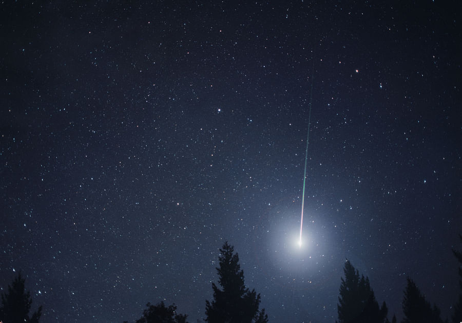 A radiant Leo moon shining brightly in the night sky