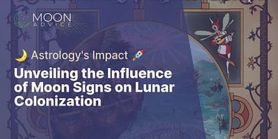 Unveiling the Influence of Moon Signs on Lunar Colonization - 🌙 Astrology's Impact 🚀