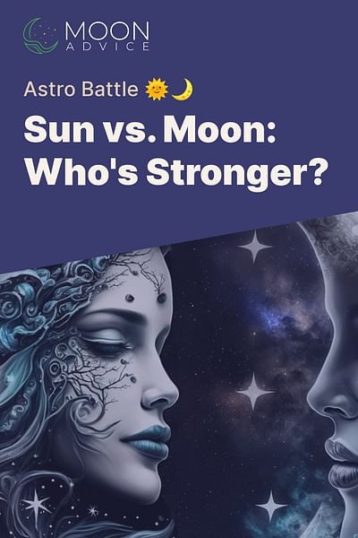 Sun vs. Moon: Who's Stronger? - Astro Battle 🌞🌙